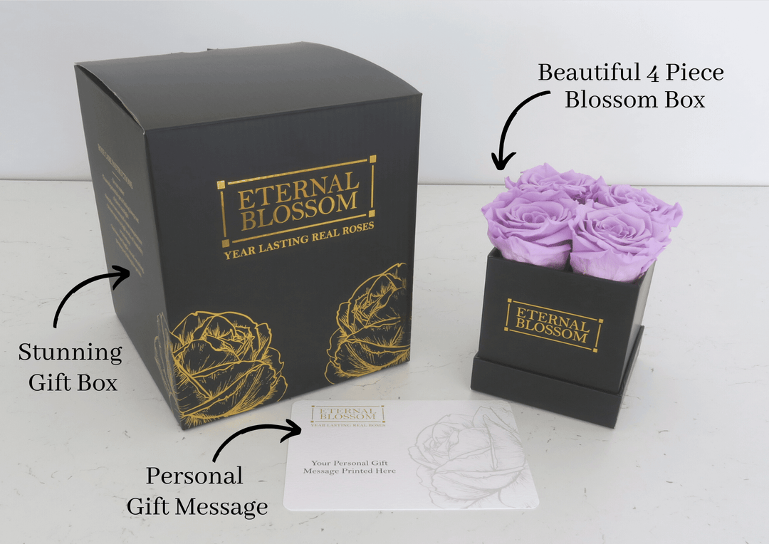 4 Piece Blossom Box - Bespokely Arranged - Eternal Blossom