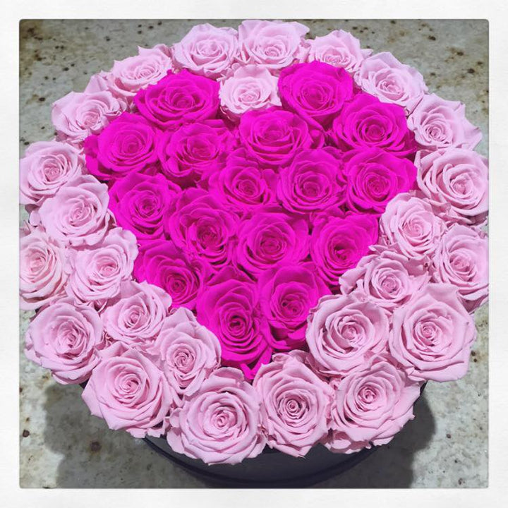 Bespoke Large & XL Round Blossom Boxes - Eternal Blossom