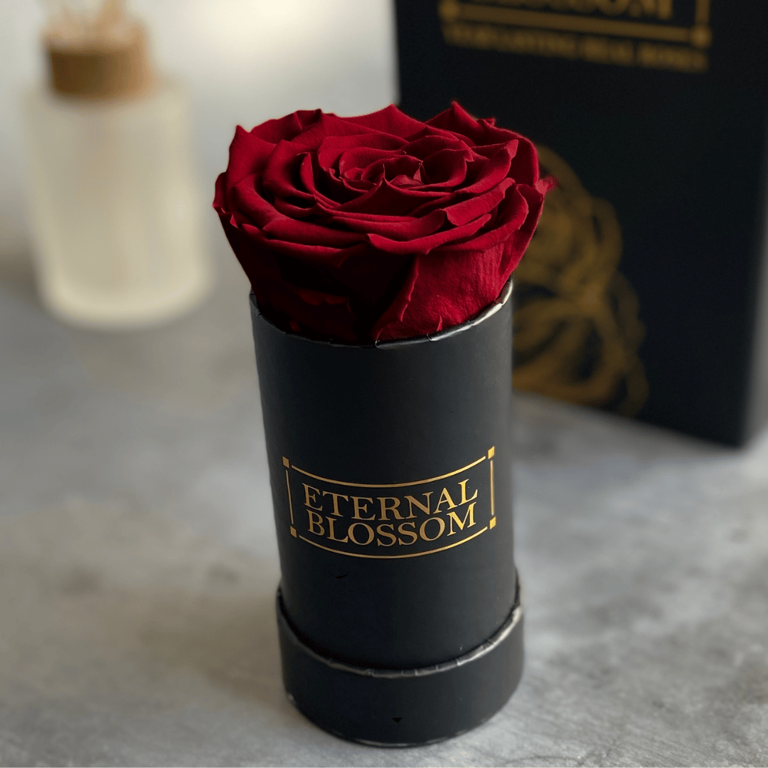 Black outlet rose box