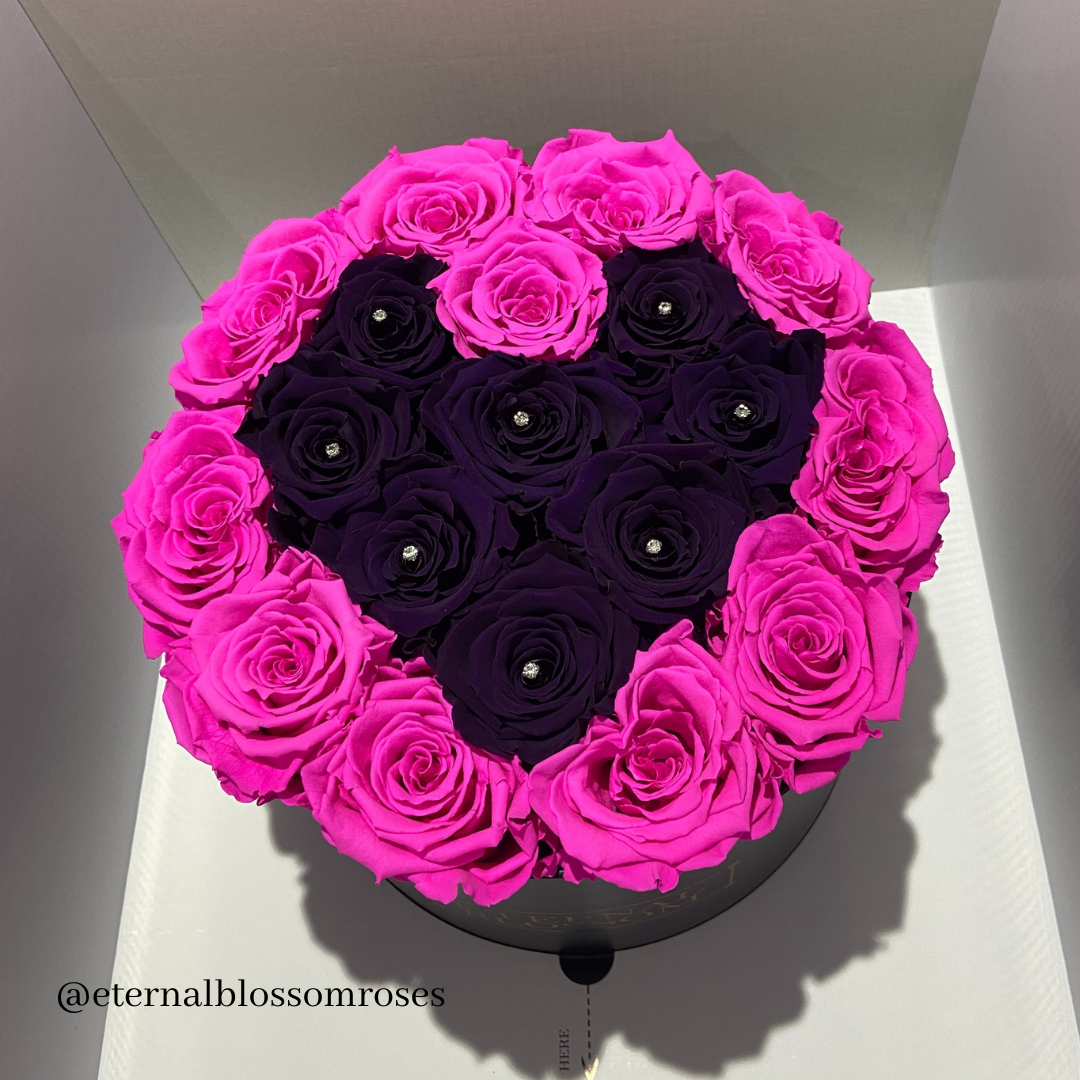 ♥️ Valentine's Day Exclusive! - Large Round Blossom Box - Love Heart ♥️