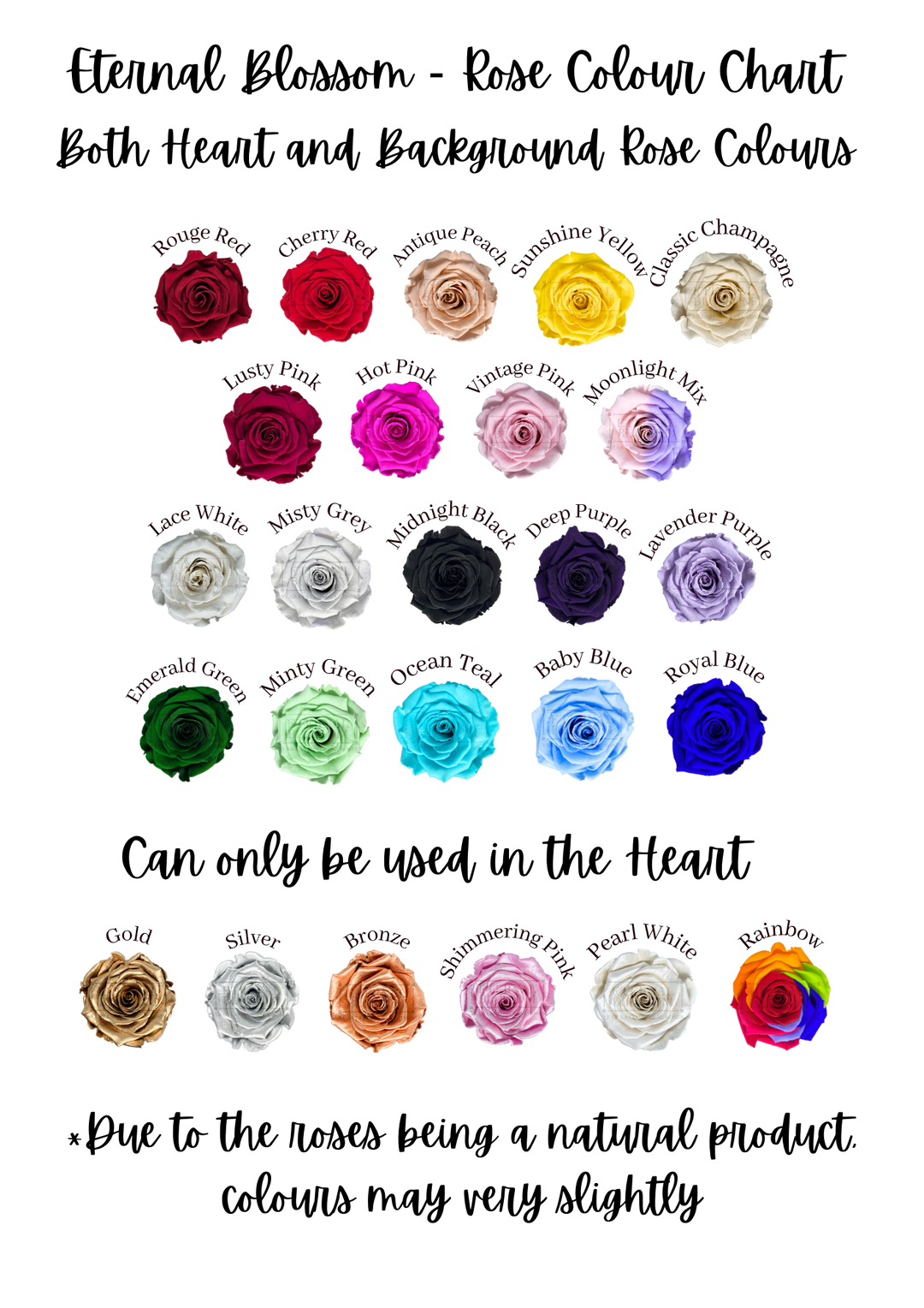 ♥️ Valentine's Day Exclusive! - Large Round Blossom Box - Love Heart ♥️