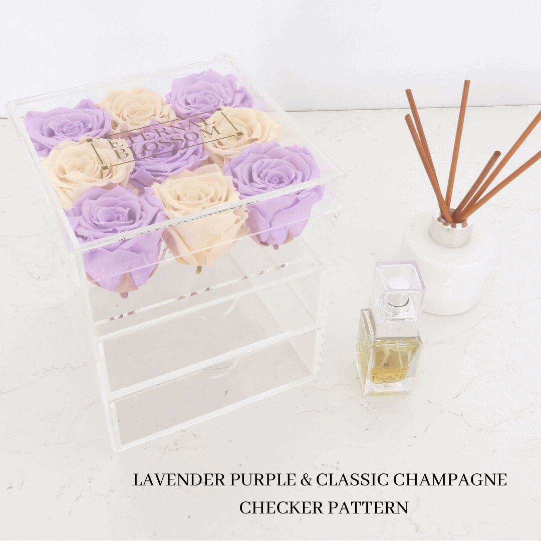 9 Piece Makeup & Storage Box - Bespokely Arranged