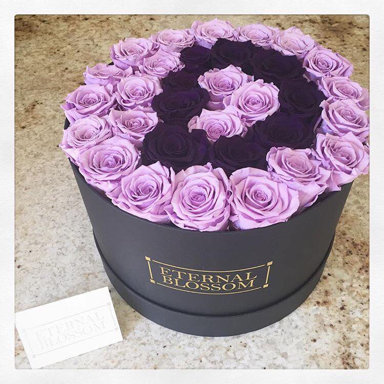 Bespoke Large & XL Round Blossom Boxes - Eternal Blossom