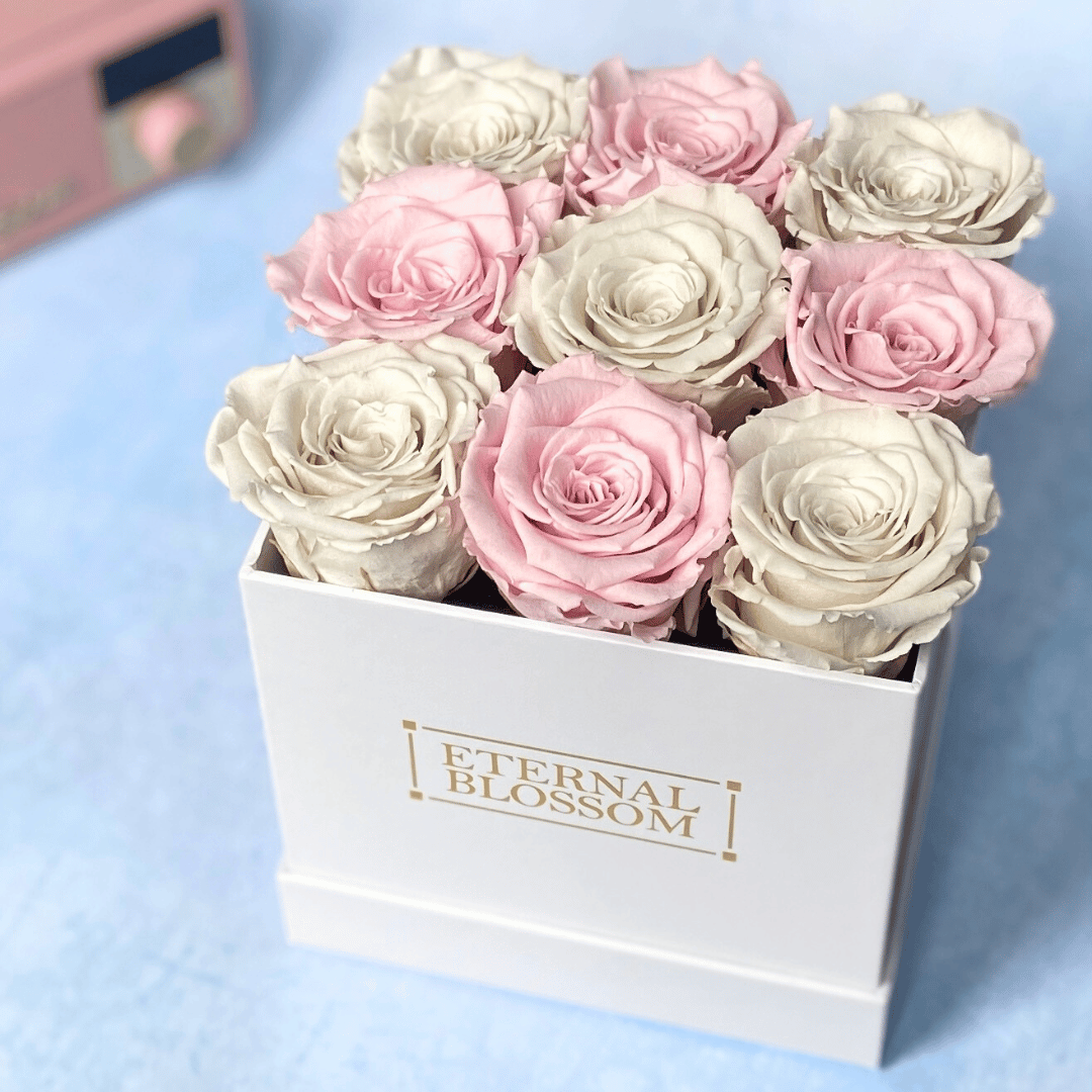 9 Piece Blossom Box - Bespokely Arranged