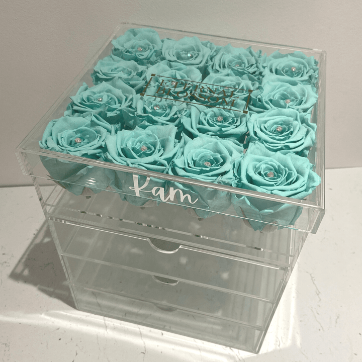 Personalised 16 Piece Make up/ Storage Blossom Box