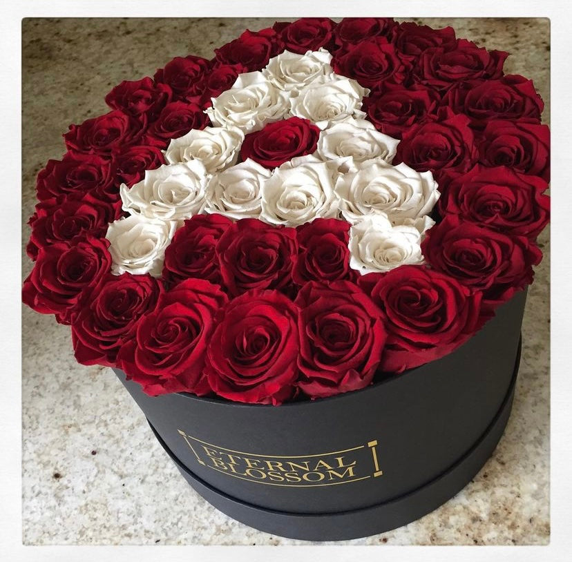 Bespoke Large & XL Round Blossom Boxes - Eternal Blossom