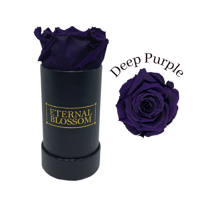 Individual Blossom Box - Black Box – All Colours of Year Lasting Infinity Roses