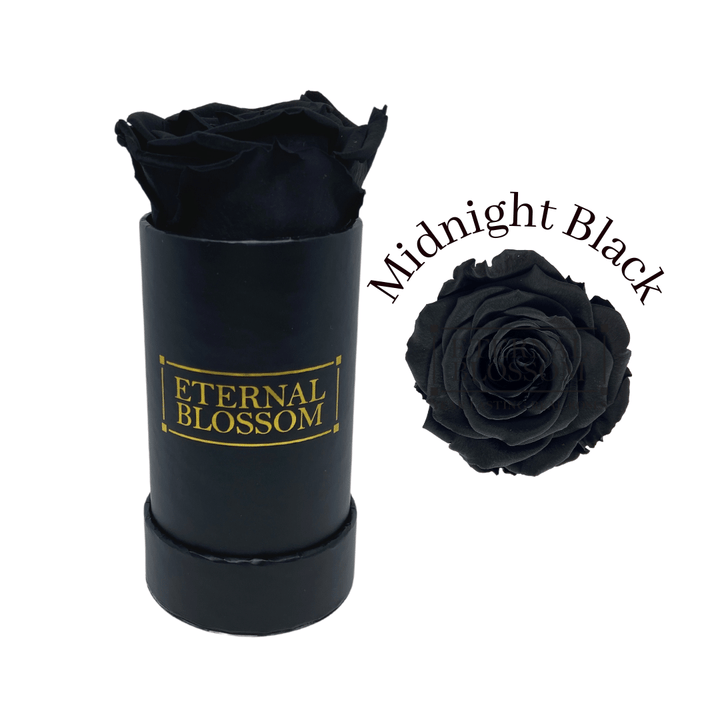 Individual Blossom Box - Black Box – All Colours of Year Lasting Infinity Roses