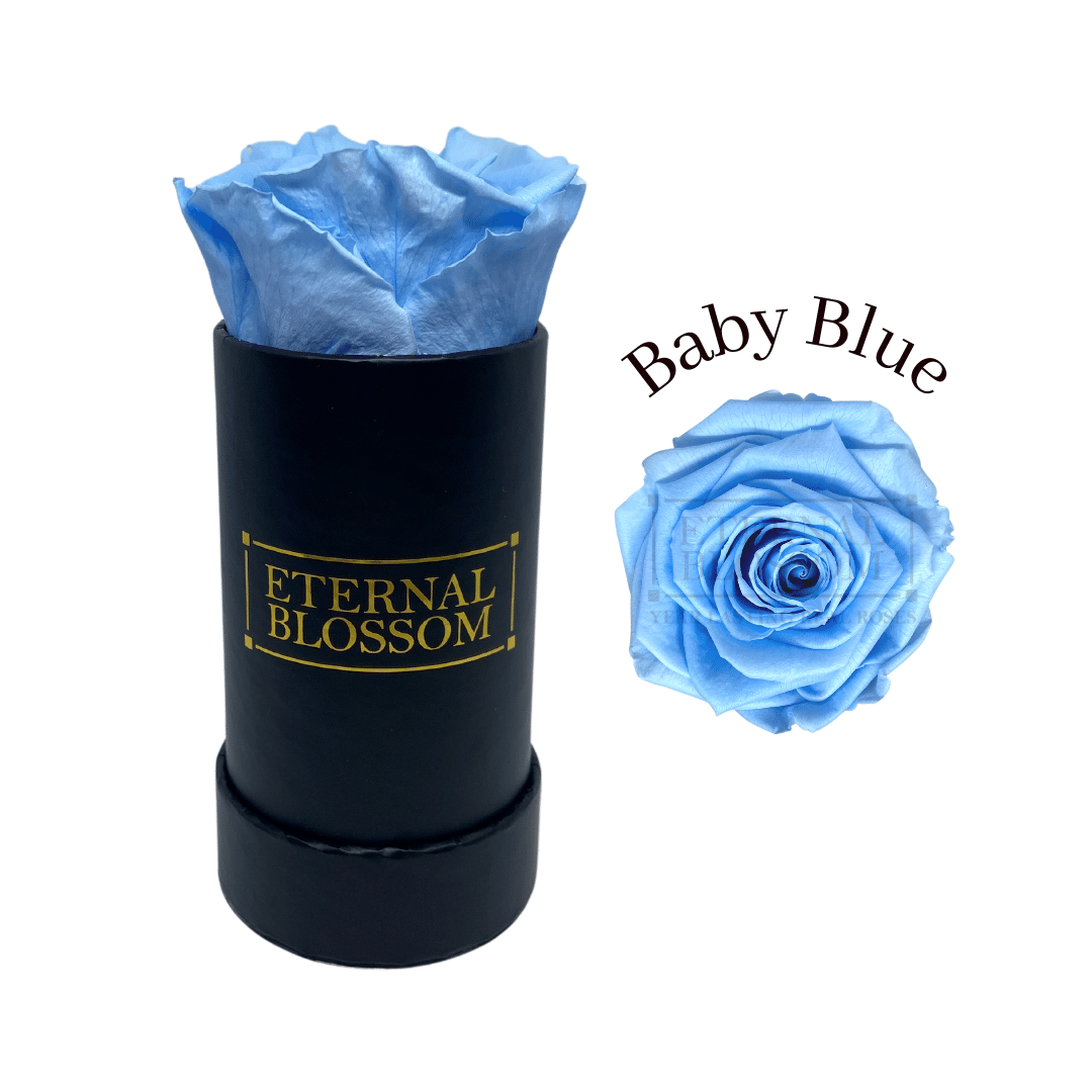 Individual Blossom Box - Black Box – All Colours of Year Lasting Infinity Roses