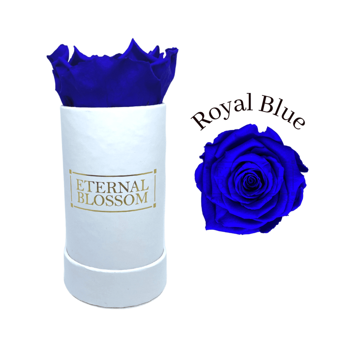 Individual Blossom Box - White Box – All Colours of Year Lasting Infinity Roses - Eternal Blossom