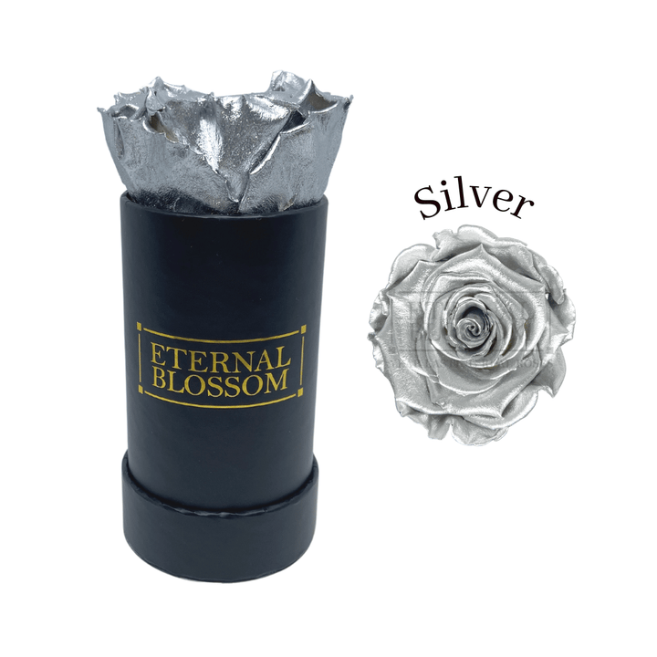 Individual Blossom Box - Black Box – All Colours of Year Lasting Infinity Roses - Eternal Blossom