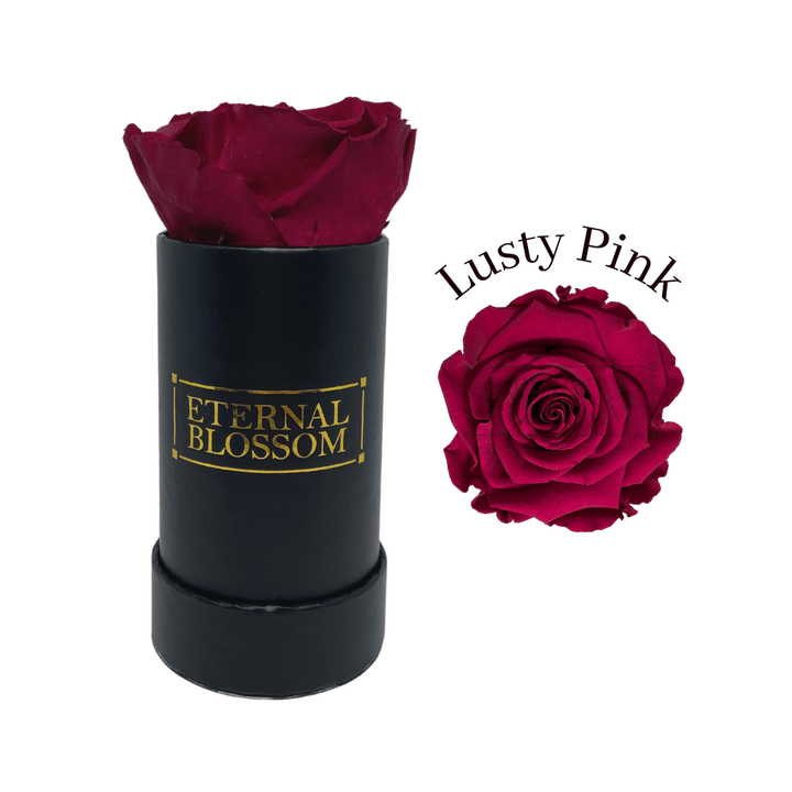 Individual Blossom Box - Black Box – All Colours of Year Lasting Infinity Roses